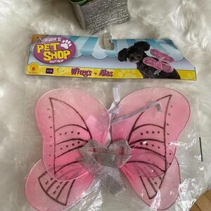 Rubie's Pink and Silver Dog Butterfly Wings